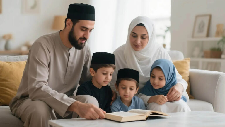 membangun generasi berakhlak dan beriman.